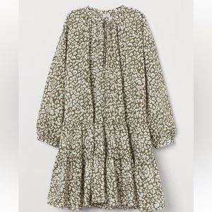H&M Love Stories Leopard Tunic Dress - FITS L/XL